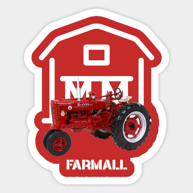 FARMALL TRACTOR Sticker by Cult Classics